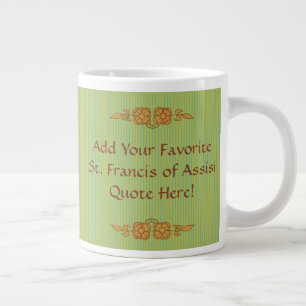 St. Francis of Assisi (BK 002) Large Coffee Mug