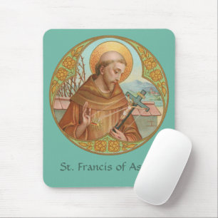 St. Francis of Assisi (BK 002) Mouse Mat
