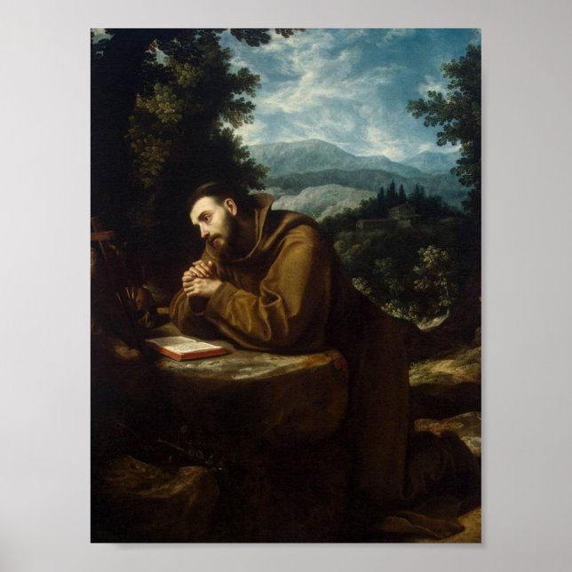 St. Francis of Assisi by Cigoli Poster (Front)
