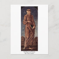 St. Francis Of Assisi By Tura Cosimo