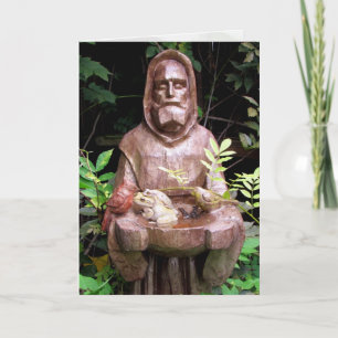 St. Francis of Assisi Greeting Card (Blank Inside)