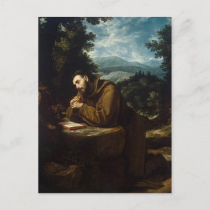 St. Francis of Assisi, lover of animals Postcard