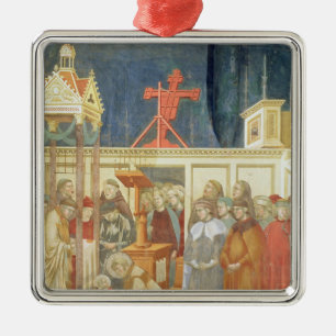 St. Francis of Assisi Metal Tree Decoration