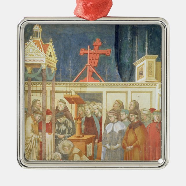 St. Francis of Assisi Metal Tree Decoration (Front)