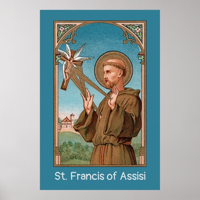 St. Francis of Assisi, Pater Seraphicus (SAU 040) Poster (Front)