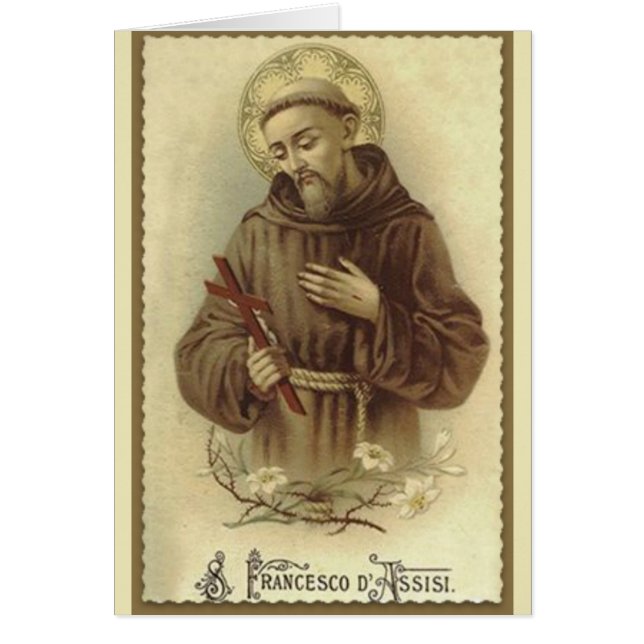 St. Francis of Assisi Patron Saint of Animals (Front)