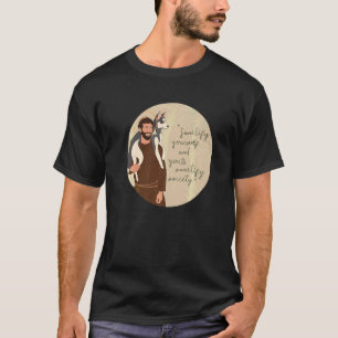 St Francis Of Assisi Patron Saint Of Animals Catho T-Shirt