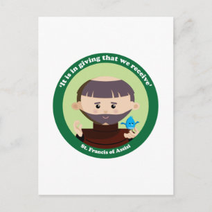 St. Francis of Assisi Postcard
