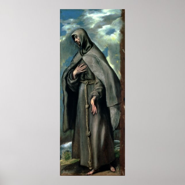 St.Francis of Assisi Poster (Front)