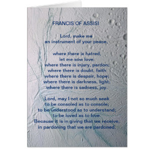 St Francis of Assisi prayer