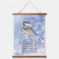 St. Francis of Assisi Prayer Cute Little Bird