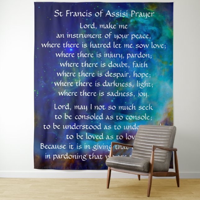 St Francis of Assisi Prayer Tapestry (In Situ)