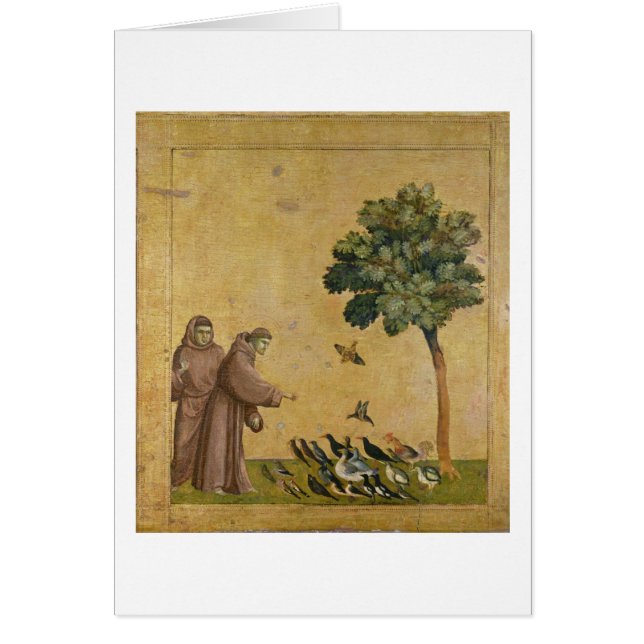St. Francis of Assisi preaching to the birds (Front)