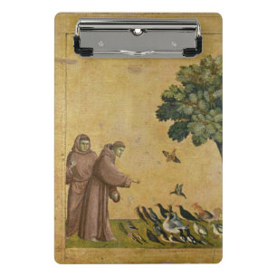 St. Francis of Assisi preaching to the birds Mini Clipboard