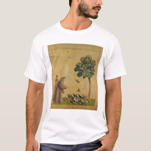 St. Francis of Assisi preaching to the birds T-Shirt