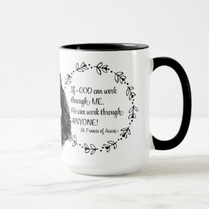 St. Francis of Assisi Quote Mug