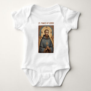 St. Francis of Assisi Roman Catholic Baby Bodysuit