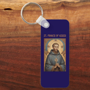 St. Francis of Assisi Roman Catholic Keychain