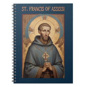 St. Francis of Assisi Roman Catholic Notebook