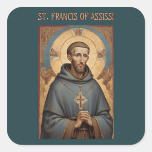St. Francis of Assisi Roman Catholic Sticker