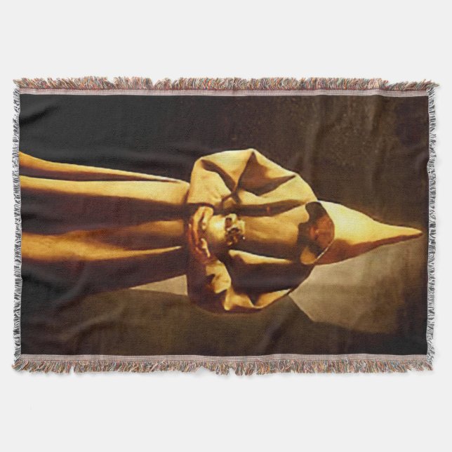 St Francis of Assisi - San Francisco de Asis 03 Throw Blanket (Front)