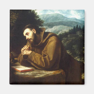 St. Francis of Assisi Seraphic Father Fine Art Magnet