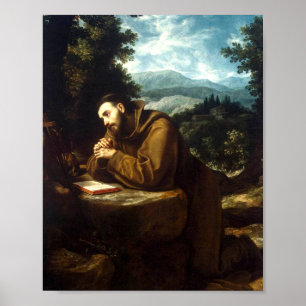 St. Francis of Assisi Seraphic Father Fine Art Poster