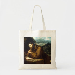 St. Francis of Assisi Seraphic Father Fine Art Tote Bag