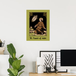 St. Francis of Assisi, Seraphic Father,  Poster