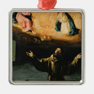 St. Francis of Assisi,The Miracle of the Roses Metal Tree Decoration