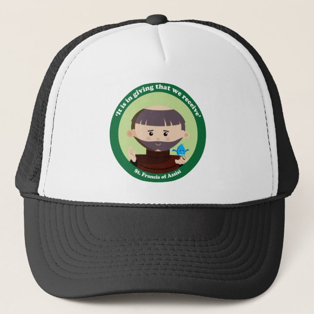 St. Francis of Assisi Trucker Hat (Front)