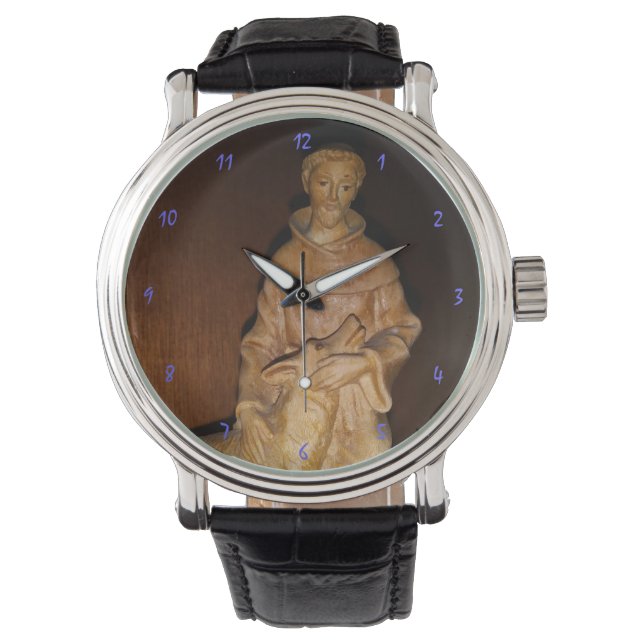 St. Francis Patron Saint of Animals Wrist Watch (Front)