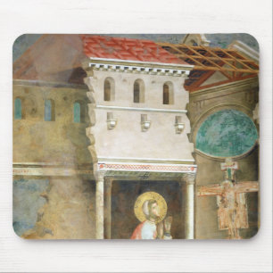 St. Francis Praying in the Church of San Mouse Mat