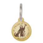 St. Francis Protect This Cat Pet ID Tag