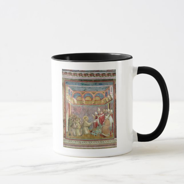 St. Francis Receives Approval Mug (Right)