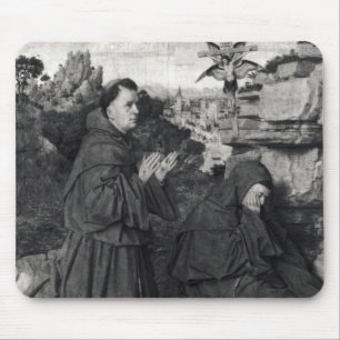 St. Francis Receiving the Stigmata, c.1427 Mouse Mat