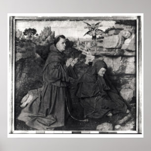 St. Francis Receiving the Stigmata, c.1427 Poster