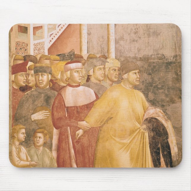 St. Francis Renounces all Worldly Goods Mouse Mat (Front)