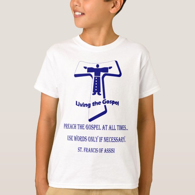 St Francis T-Shirt (Front)
