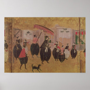 St. Francis Xavier and his entourage Poster