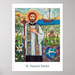 St. Francis Xavier Catholic Poster
