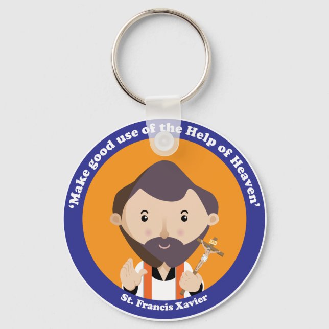 St. Francis Xavier Key Ring (Front)