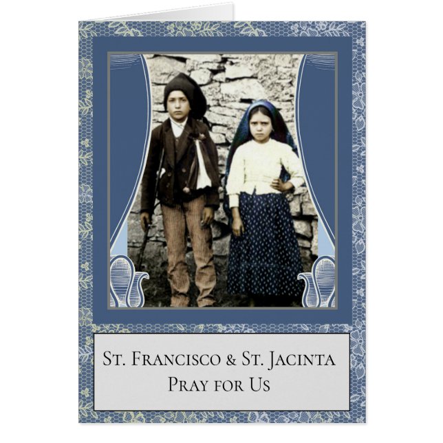 St. Francisco & St. Jacinta Fatima Catholic Saints (Front)