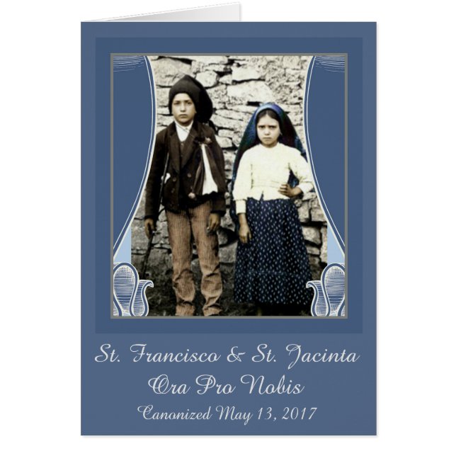 St. Francisco & St. Jacinta Newly Canonised (Front)