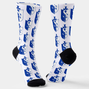 St. Frederick Logo Socks