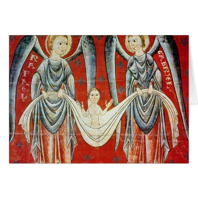 St. Gabriel and St. Raphael, c.1200 (Front Horizontal)
