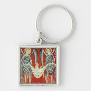 St. Gabriel and St. Raphael, c.1200 Key Ring