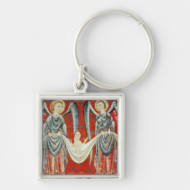 St. Gabriel and St. Raphael, c.1200 Key Ring (Front)