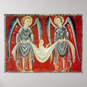 St. Gabriel and St. Raphael, c.1200 Poster
