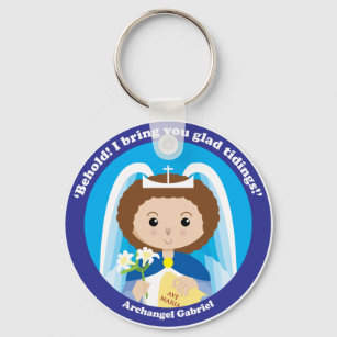 St. Gabriel the Archangel Key Ring